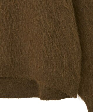 AMERICAN HOLIC 起毛シャギールーズニットプルオーバー Brown