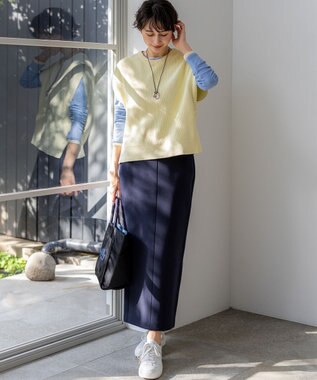 23区 【好評につき追加予約】メタルリングトップ ネックレス シルバー系