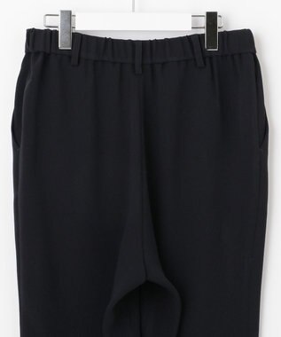 自由区 【XSサイズ～/洗える】ソフトサルエルパンツ ネイビー系