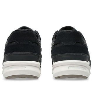 ASICS WALKING ハダシウォーカー LE レディース 3E相当 ブラック×ベージュ