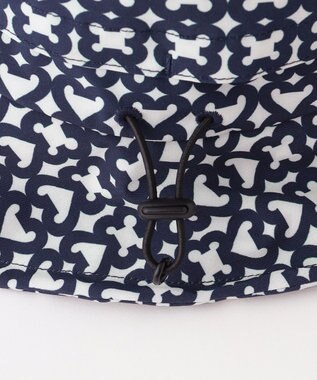 23区GOLF 【UNISEX】モノグラムレインハット ネイビー系5