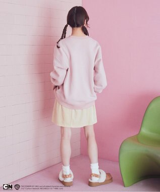 earth music&ecology Ｔｈｅ　Ｐｏｗｅｒｐｕｆｆ　Ｇｉｒｌｓ／ｅｍａｅＬスウェット Pink