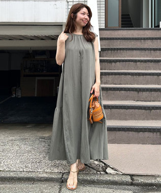 ワッシャ―ティア―ドワンピース