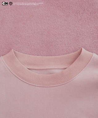 earth music&ecology Ｔｈｅ　Ｐｏｗｅｒｐｕｆｆ　Ｇｉｒｌｓ／ｅｍａｅＬスウェット Pink