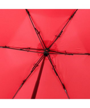 MOONBAT 【大きめ】マッキントッシュ フィロソフィー 折りたたみ傘 Barbrella 超軽量 約105g 無地 55cm レッド