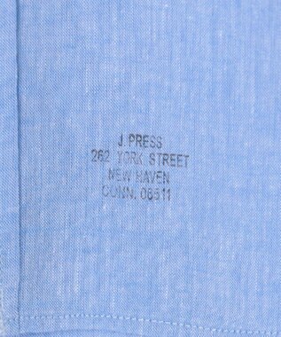 J.PRESS MEN 【WEB・一部店舗限定】コットンリネン シャツ/B.D サックスブルー系