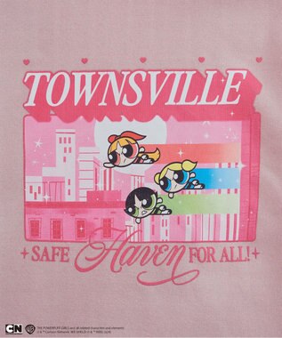 earth music&ecology Ｔｈｅ　Ｐｏｗｅｒｐｕｆｆ　Ｇｉｒｌｓ／ｅｍａｅＬスウェット Pink