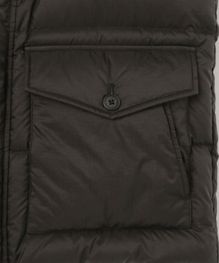 JOSEPH ABBOUD MOUNTAIN 【UNISEX】軽量/撥水  NYリップ ダウンブルゾン ブラック系