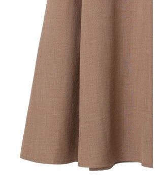 earth music&ecology バックレースアップスカート Mocha