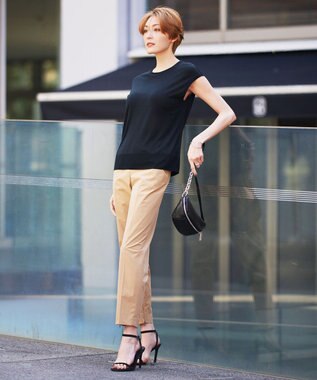 ICB 【接触冷感・UVカット・撥水・洗える】 プルーフ4WAYタフタ パンツ コルク系