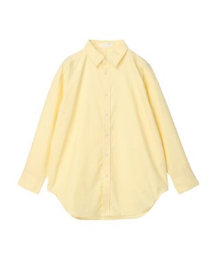 Green Parks オックス先染めシャツ Yellow