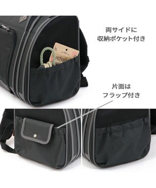 PET PARADISE ペットパラダイス 折り畳み リュック キャリーバッグ 小型犬 黒