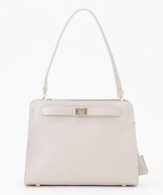 J.PRESS LADIES 【2way・セットアイテム】ノーブルショルダー バッグ ライトグレー系
