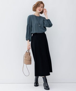 23区 パールリングネックレス シルバー系