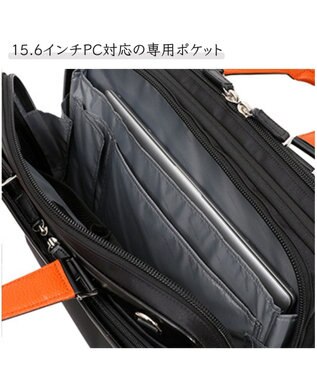 Samsonite サムソナイト ブリーフケース エキスパンダブル   エピッド 4 ビジネスバッグ   EPID 4 ブラック/オレンジ