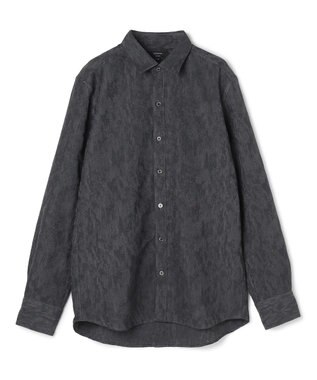 JOSEPH HOMME 【新素材】テクノスラブジャガード 　レギュラーカラーシャツ グレー系