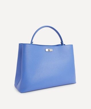 LIBERTY. アイフィス バーリントン トップハンドルバッグ スカイブルー