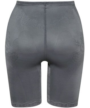 Wing ガードル 【キュッとアップパンツ】 ヒップをまるくメリハリあるラインに ラクにおなか押さえ ロング丈 KQ0745 ウイング／ワコール グレー