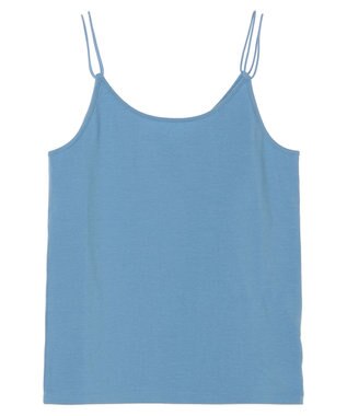 earth music&ecology ダブルストラップキャミソール Blue