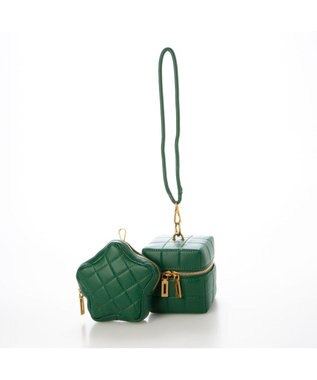 UNBILLION カカトゥ kakatoo / ボックスバッグ×星形ポーチショルダー グリーン