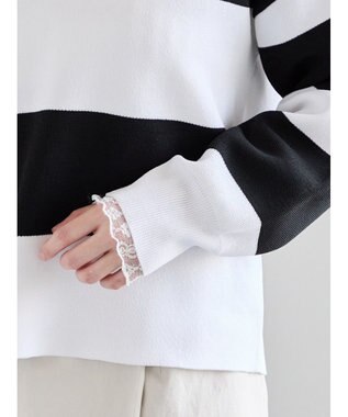 Te chichi ラガーニット ボーダー