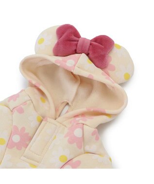 PET PARADISE ディズニー ミニーマウス  お揃いパーカー 花柄 小型犬 ミニーマウス