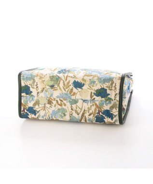 UNBILLION カシュカシュ cachecache / ジャガードスクエアトート グリーン