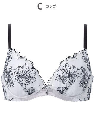 WACOAL ブラジャー 【夏めくブラ】 メッシュ素材(カップ) さらり爽快 バストメイク機能 夏 夏ブラ レディース BXB475 /ワコール