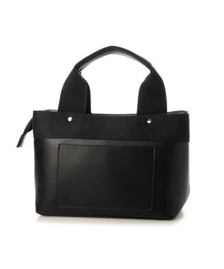 UNBILLION 【訳あり商品】カシュカシュ cache cache / テープディテール2wayパーテーショントート ブラック