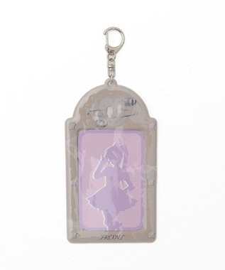 WEGO 【痛バ＆推し活グッズ】ラメクリアカラーモチーフカードホルダーキーホルダー