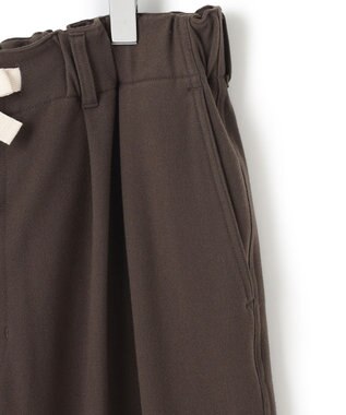 J.PRESS YORK STREET 【UNISEX】2wayストレッチワイドパンツ ブラウン系