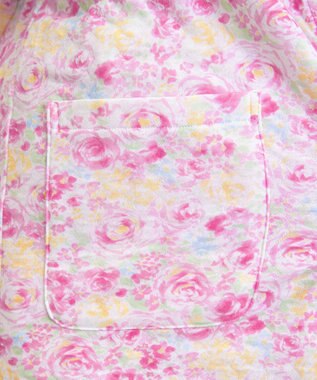 Wing 【数量限定　特別価格】 パジャマ 長袖 長ズボン 綿混(本体) キルトニット素材 保温性 あたたかい 前開きタイプ 丸首 レディース EP6912 ウイング／ワコール ピンク