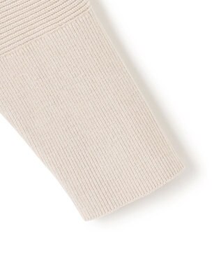 ICB 【洗える】コットンシェニール Vネックニット トープ系