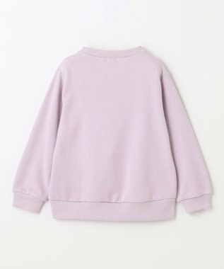 ANY KIDS 【春まで主役】フォトプリントトレーナー ラベンダー