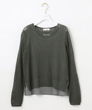 ANY SIS 【2SET】メッシュニット セット カーキ