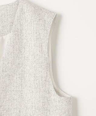 ANY ツィードライクブッチャージレ ライトグレー系