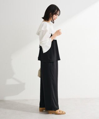 Green Parks レイヤー風　サロペット Black