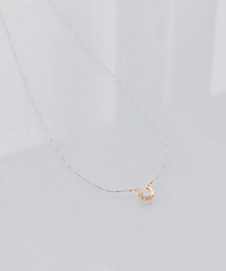 Phoebe 【金属アレルギー対応】ラッキーホースシューネックレス ゴールド