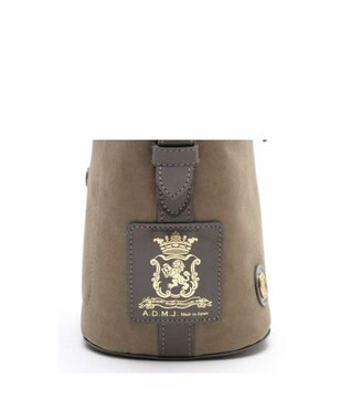 A.D.M.J. 【ファブリック】スエードプラス/バケットトートS ファンゴ