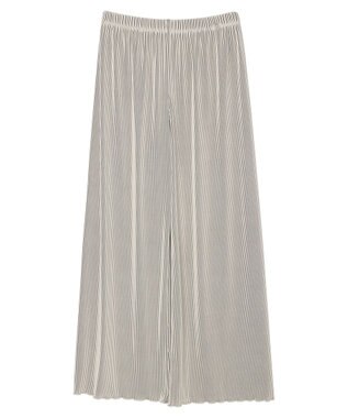 Green Parks プリーツ風カットパンツ Ivory