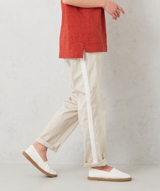 JOSEPH ABBOUD MOUNTAIN 【SPACE／UNISEX】ECO撥水 オーガニックハイパワーストレッチパンツ ライトグレー系