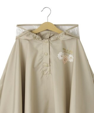 MOONBAT 【ポーチ付き】ポールアンドジョー キッズレインポンチョ ベージュ