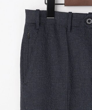 JOSEPH ABBOUD 【ウエストも伸びる！/驚きの多機能性】ライトウェーブライトパンツ　26SSモデル ネイビー系4【新色追加】