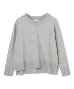 UNFILO L マイビューティニット Vネック
