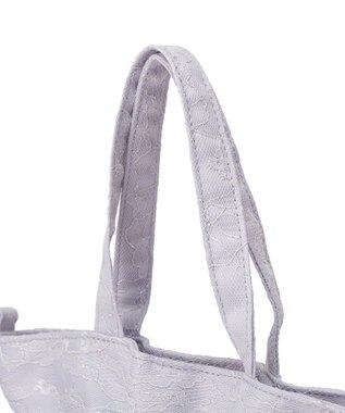 Maison de FLEUR ブルーマニアリボン２Ｗａｙトートバッグ Grayish Blue