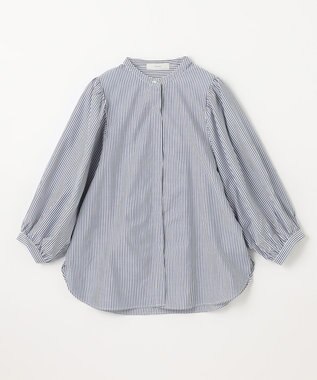 ANY 【UVカット・吸水速乾・抗菌防臭】バルーンスリーブブラウス ブルー系3