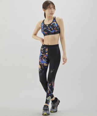 CW-X 【WOMEN】 スポーツタイツ 下半身フルサポート ジェネレーターモデル2.0 吸汗速乾 抗菌防臭 HZY399 /ワコール グレイッシュブルー