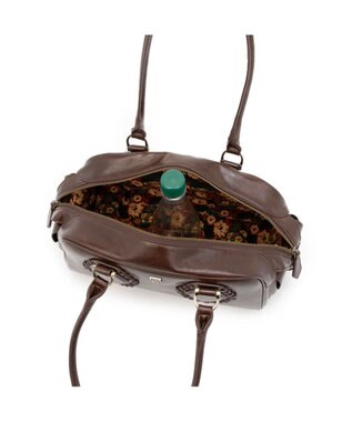 ANNA SUI ジーナ ハンドバッグ ブラウン