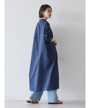 AMERICAN HOLIC 丈違いボイルワンピース Navy