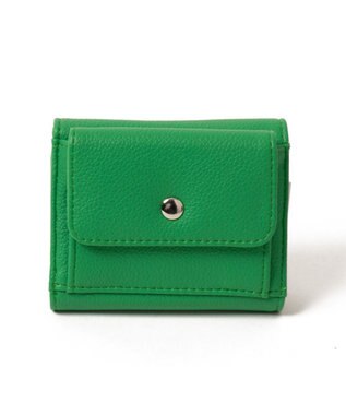 WEGO フラップミニウォレット グリーン